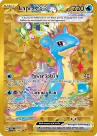 Lapras ex - 164 - Scarlet & Violet Promo Cards